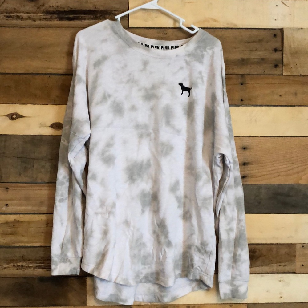 Tie dye pink sweater